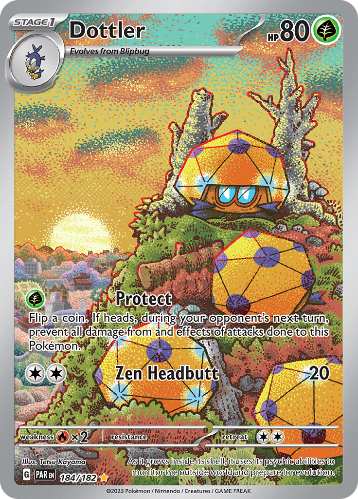 Dottler (184/182) [Scarlet & Violet: Paradox Rift] | Jomio and Rueliete's Cards and Comics
