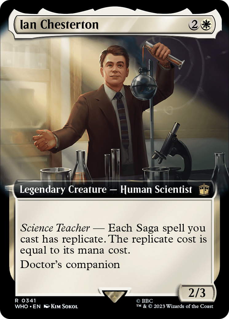 Ian Chesterton (Extended Art) [Doctor Who] | Jomio and Rueliete's Cards and Comics