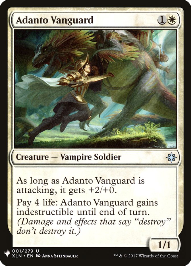 Adanto Vanguard [Mystery Booster] | Jomio and Rueliete's Cards and Comics