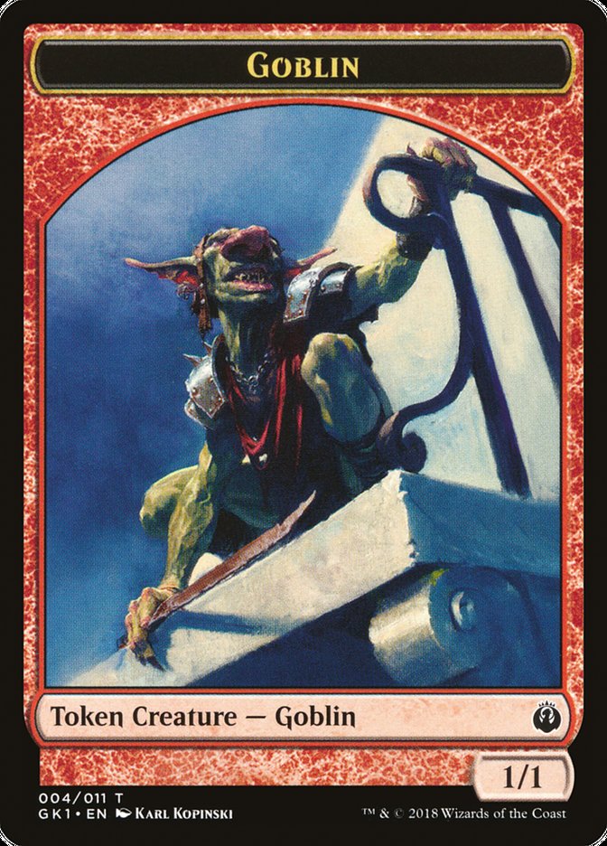 Weird // Goblin Double-Sided Token [Guilds of Ravnica Guild Kit Tokens] | Jomio and Rueliete's Cards and Comics