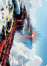 Surtland Frostpyre Art Card (Gold-Stamped Signature) [Kaldheim Art Series] | Jomio and Rueliete's Cards and Comics