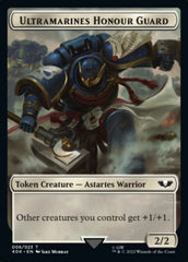 Soldier (003) // Ultramarines Honour Guard Double-Sided Token [Warhammer 40,000 Tokens] | Jomio and Rueliete's Cards and Comics