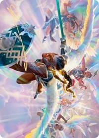 Starnheim Unleashed Art Card (Gold-Stamped Signature) [Kaldheim Art Series] | Jomio and Rueliete's Cards and Comics