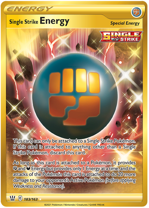 Single Strike Energy (183/163) [Sword & Shield: Battle Styles] | Jomio and Rueliete's Cards and Comics