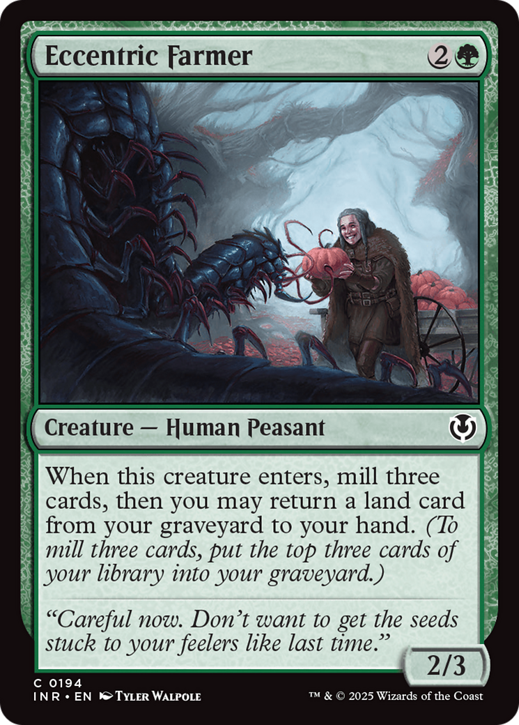 Eccentric Farmer [Innistrad Remastered] | Jomio and Rueliete's Cards and Comics