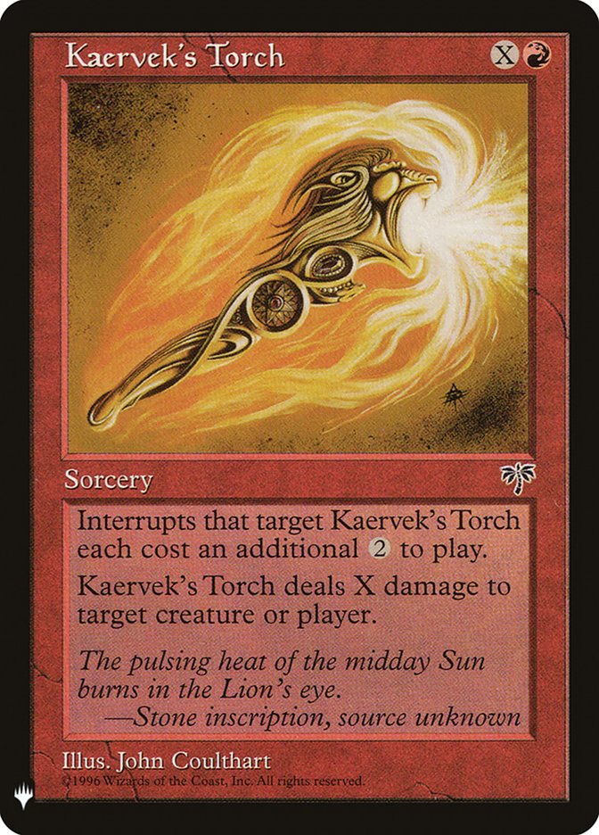 Kaervek's Torch [Mystery Booster] | Jomio and Rueliete's Cards and Comics