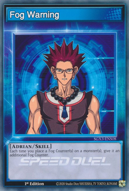 Fog Warning [SGX3-ENS08] Common | Jomio and Rueliete's Cards and Comics