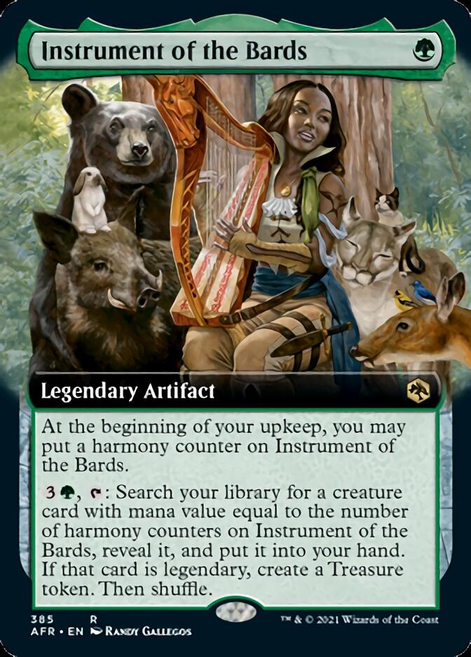 Instrument of the Bards (Extended Art) [Dungeons & Dragons: Adventures in the Forgotten Realms] | Jomio and Rueliete's Cards and Comics