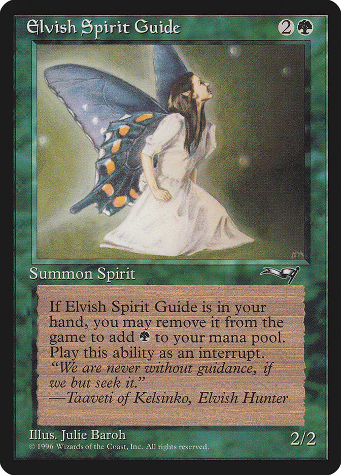 Elvish Spirit Guide [Alliances] | Jomio and Rueliete's Cards and Comics