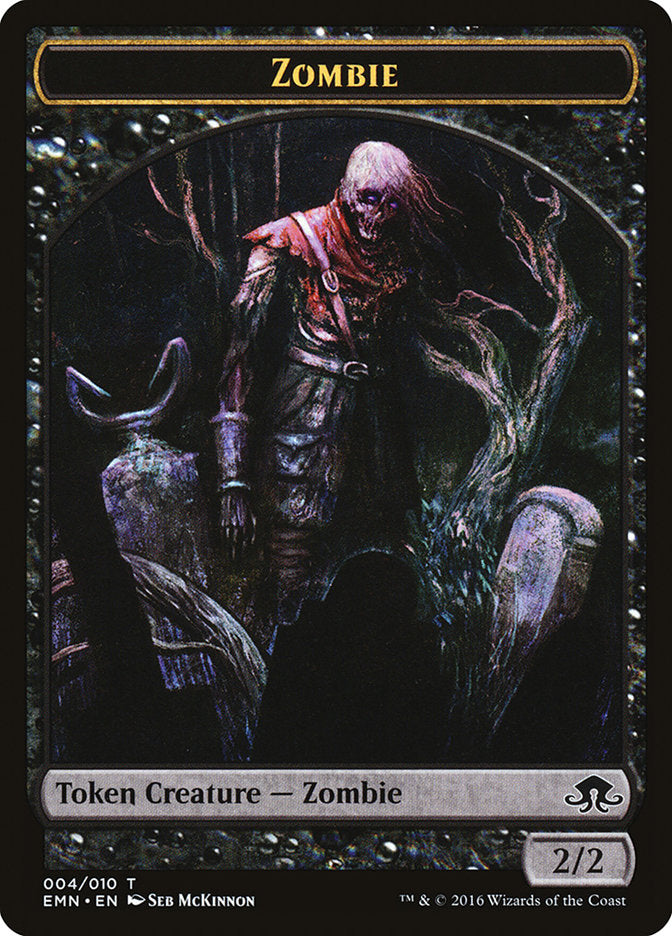 Zombie Token (004/010) [Eldritch Moon Tokens] | Jomio and Rueliete's Cards and Comics