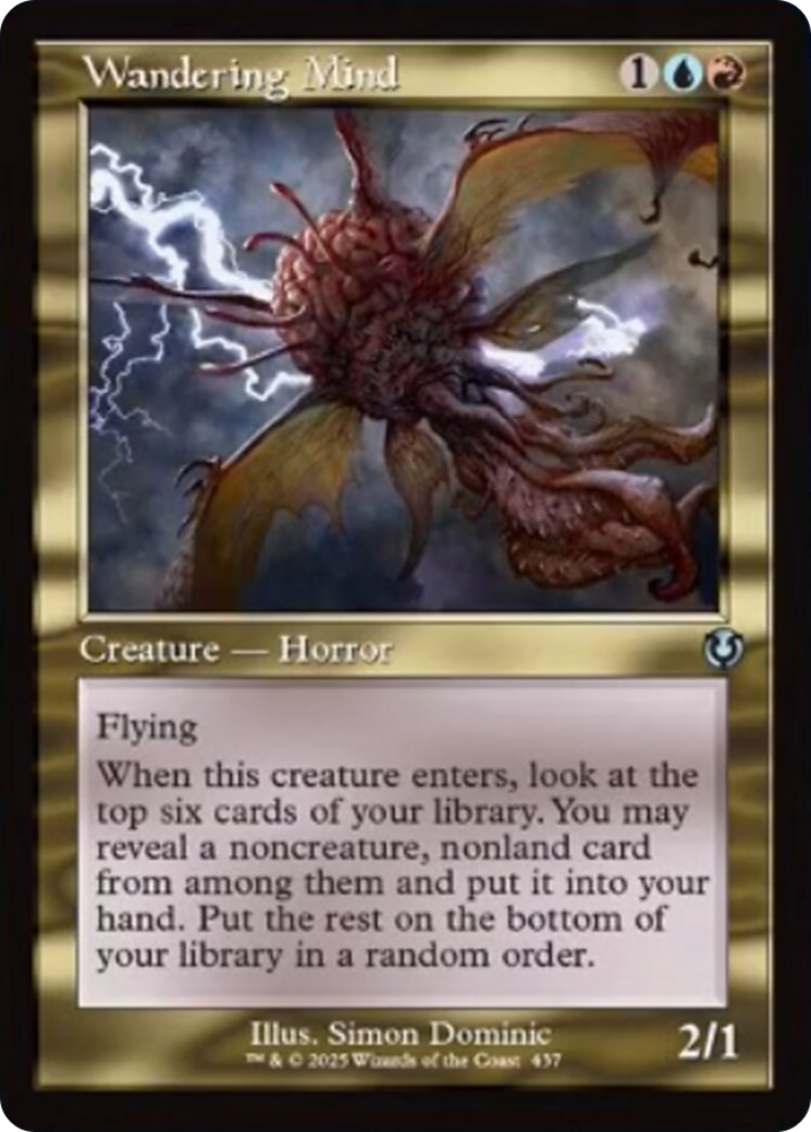 Wandering Mind (Retro Frame) [Innistrad Remastered] | Jomio and Rueliete's Cards and Comics