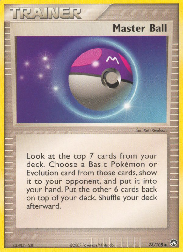 Master Ball (78/108) [EX: Power Keepers] | Jomio and Rueliete's Cards and Comics