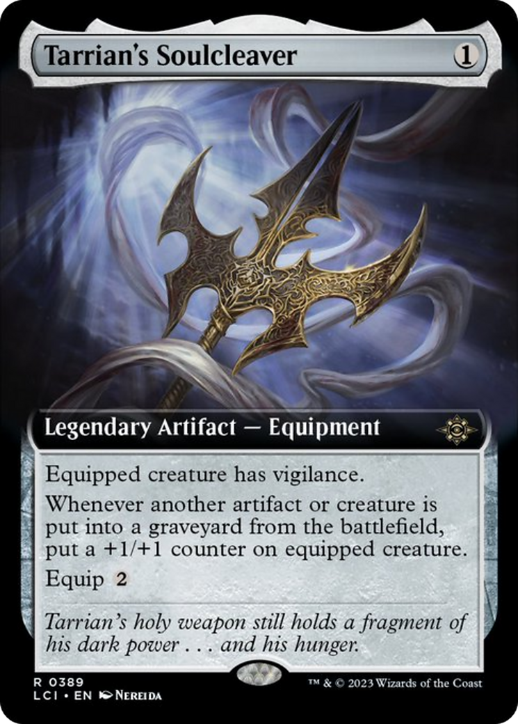 Tarrian's Soulcleaver (Extended Art) [The Lost Caverns of Ixalan] | Jomio and Rueliete's Cards and Comics