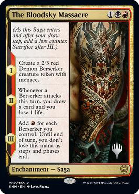 The Bloodsky Massacre (Promo Pack) [Kaldheim Promos] | Jomio and Rueliete's Cards and Comics