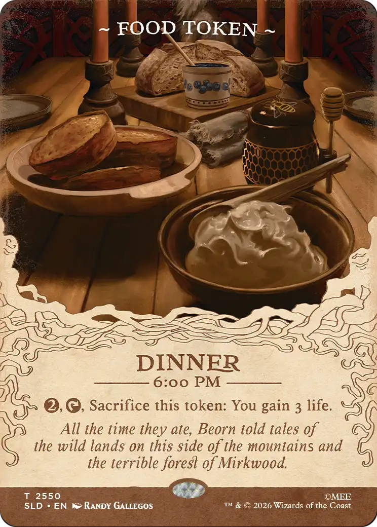 Food Token (2550) [Secret Lair Drop Series] | Jomio and Rueliete's Cards and Comics