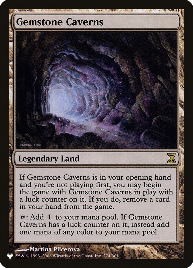 Gemstone Caverns [The List] | Jomio and Rueliete's Cards and Comics