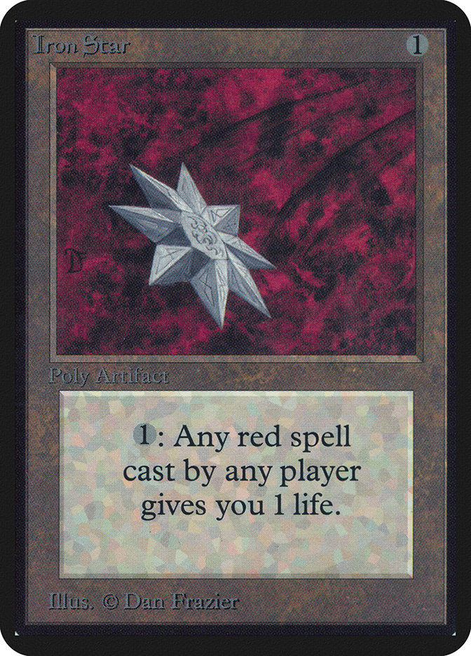 Iron Star [Alpha Edition] | Jomio and Rueliete's Cards and Comics