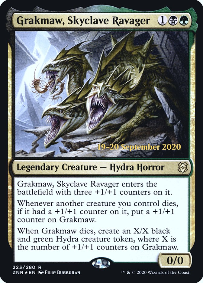 Grakmaw, Skyclave Ravager [Zendikar Rising Prerelease Promos] | Jomio and Rueliete's Cards and Comics