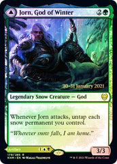 Jorn, God of Winter // Kaldring, the Rimestaff [Kaldheim Prerelease Promos] | Jomio and Rueliete's Cards and Comics