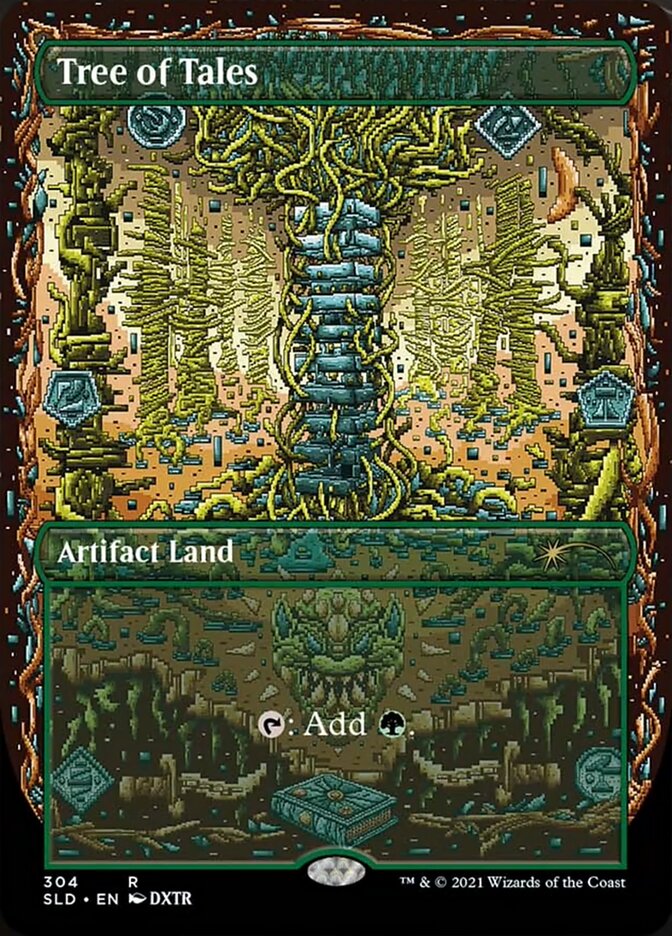 Tree of Tales (Borderless) [Secret Lair Drop Series] | Jomio and Rueliete's Cards and Comics