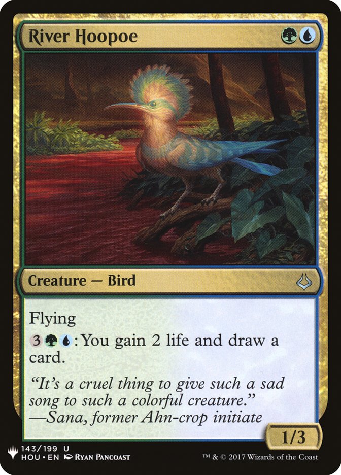 River Hoopoe [Mystery Booster] | Jomio and Rueliete's Cards and Comics