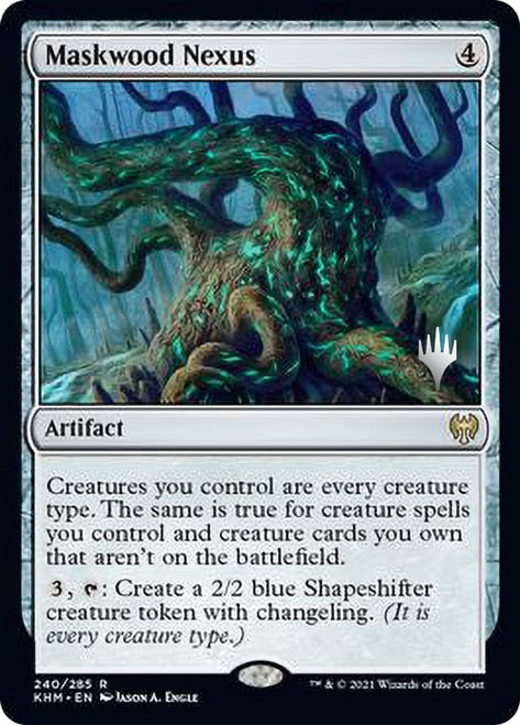 Maskwood Nexus (Promo Pack) [Kaldheim Promos] | Jomio and Rueliete's Cards and Comics