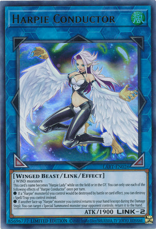 Harpie Conductor [LART-EN026] Ultra Rare | Jomio and Rueliete's Cards and Comics