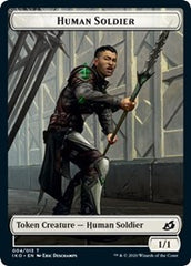 Human Soldier (004) // Zombie Double-Sided Token [Commander 2020 Tokens] | Jomio and Rueliete's Cards and Comics
