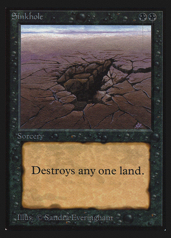 Sinkhole [Collectors' Edition] | Jomio and Rueliete's Cards and Comics