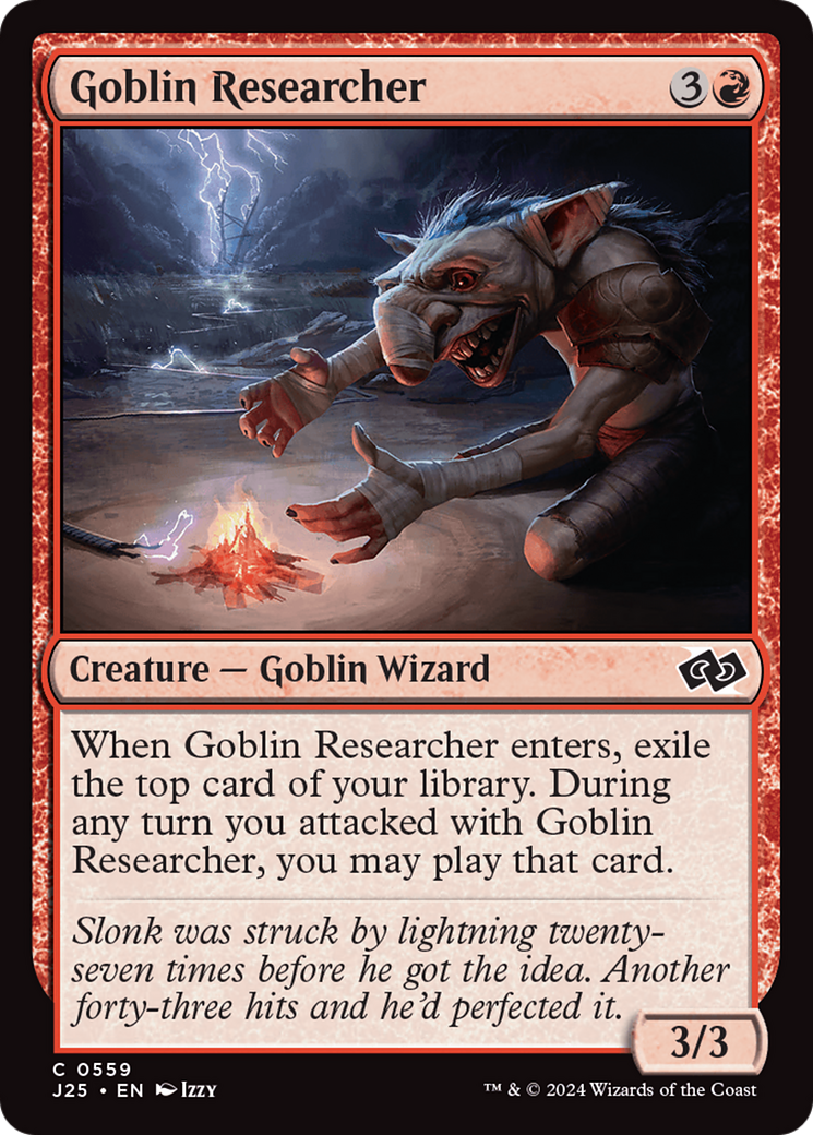 Goblin Researcher [Foundations Jumpstart] | Jomio and Rueliete's Cards and Comics