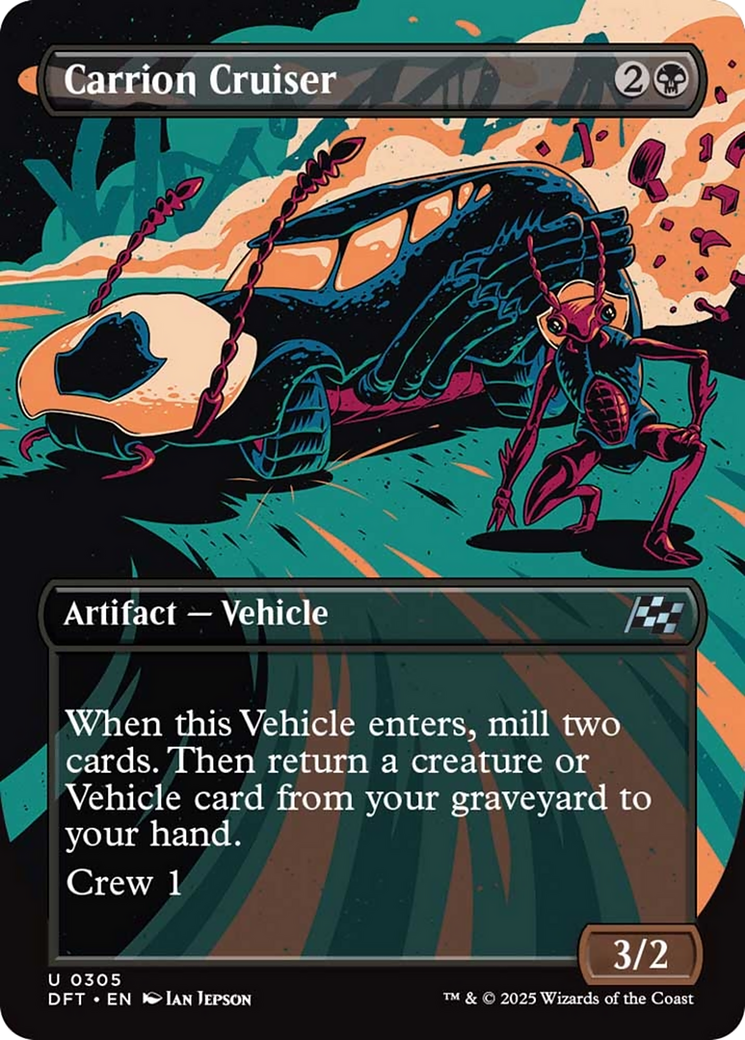 Carrion Cruiser (Borderless) [Aetherdrift] | Jomio and Rueliete's Cards and Comics