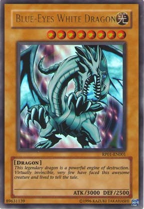 Blue-Eyes White Dragon [RP01-EN001] Ultra Rare | Jomio and Rueliete's Cards and Comics