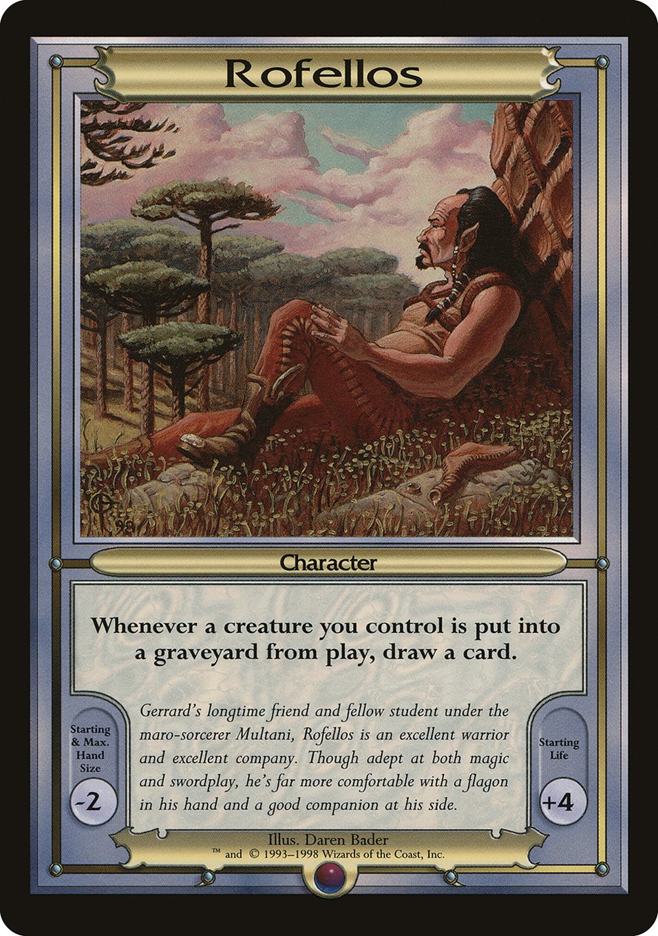 Rofellos [Vanguard Series] | Jomio and Rueliete's Cards and Comics