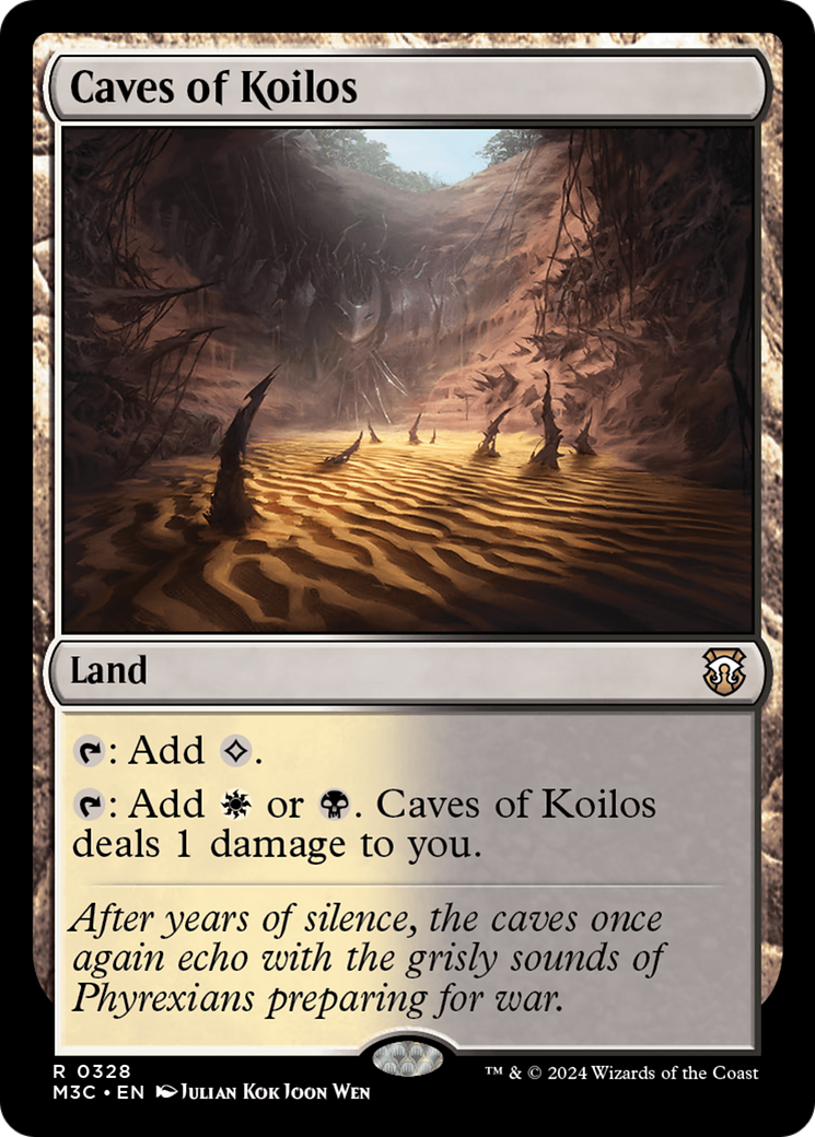 Caves of Koilos (Ripple Foil) [Modern Horizons 3 Commander] | Jomio and Rueliete's Cards and Comics