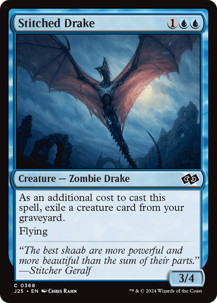Stitched Drake [Foundations Jumpstart] | Jomio and Rueliete's Cards and Comics