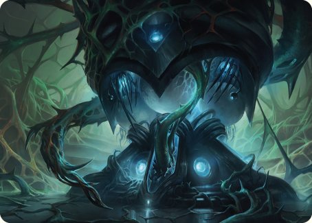 Expand the Sphere Art Card [Phyrexia: All Will Be One Art Series] | Jomio and Rueliete's Cards and Comics