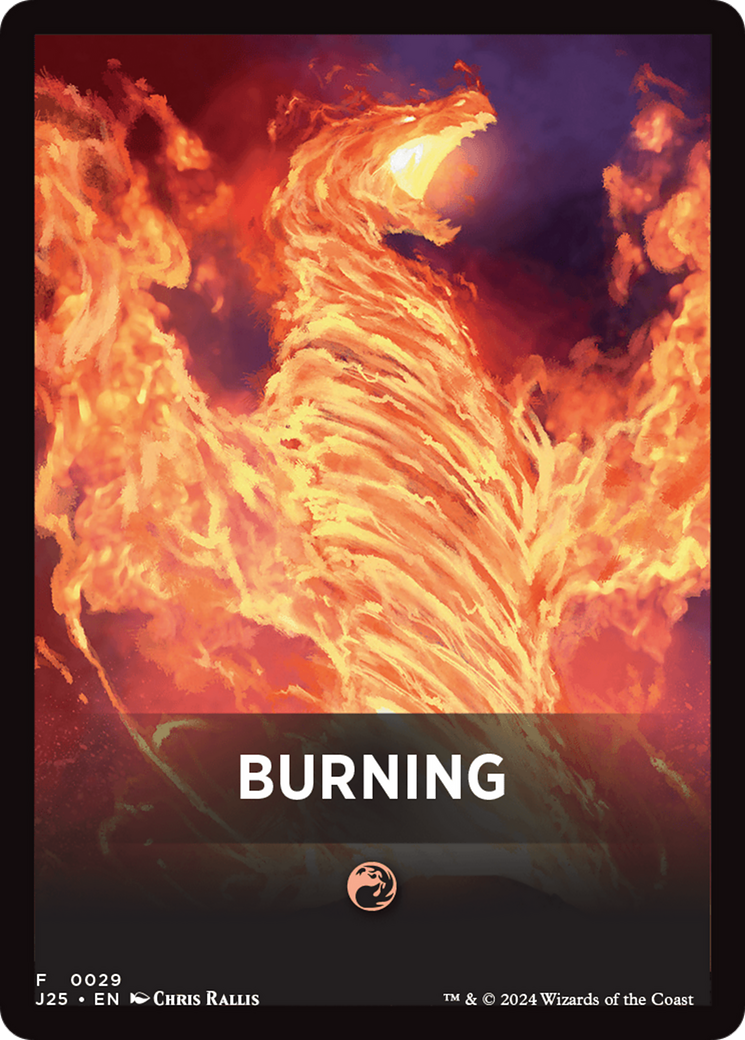 Burning Theme Card [Foundations Jumpstart Front Cards] | Jomio and Rueliete's Cards and Comics