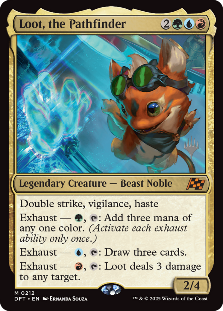 Loot, the Pathfinder (Promo Pack) [Aetherdrift Promos] | Jomio and Rueliete's Cards and Comics