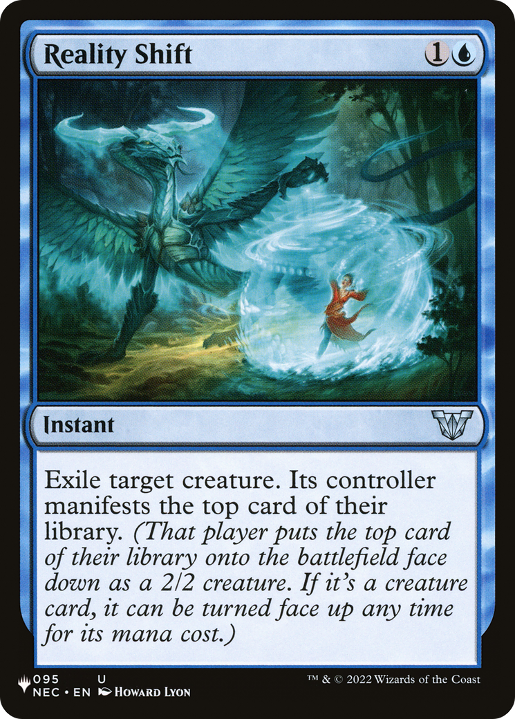 Reality Shift (NEC) [The List] | Jomio and Rueliete's Cards and Comics