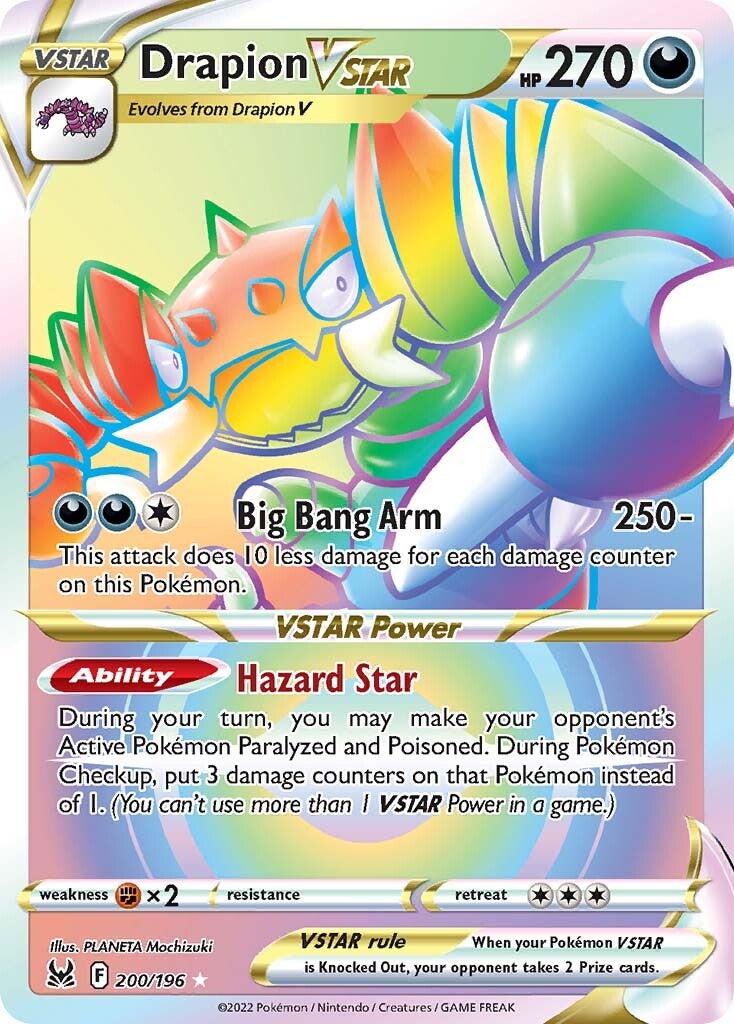 Drapion VSTAR (200/196) [Sword & Shield: Lost Origin] | Jomio and Rueliete's Cards and Comics