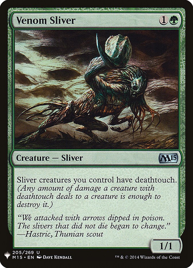 Venom Sliver [Mystery Booster] | Jomio and Rueliete's Cards and Comics