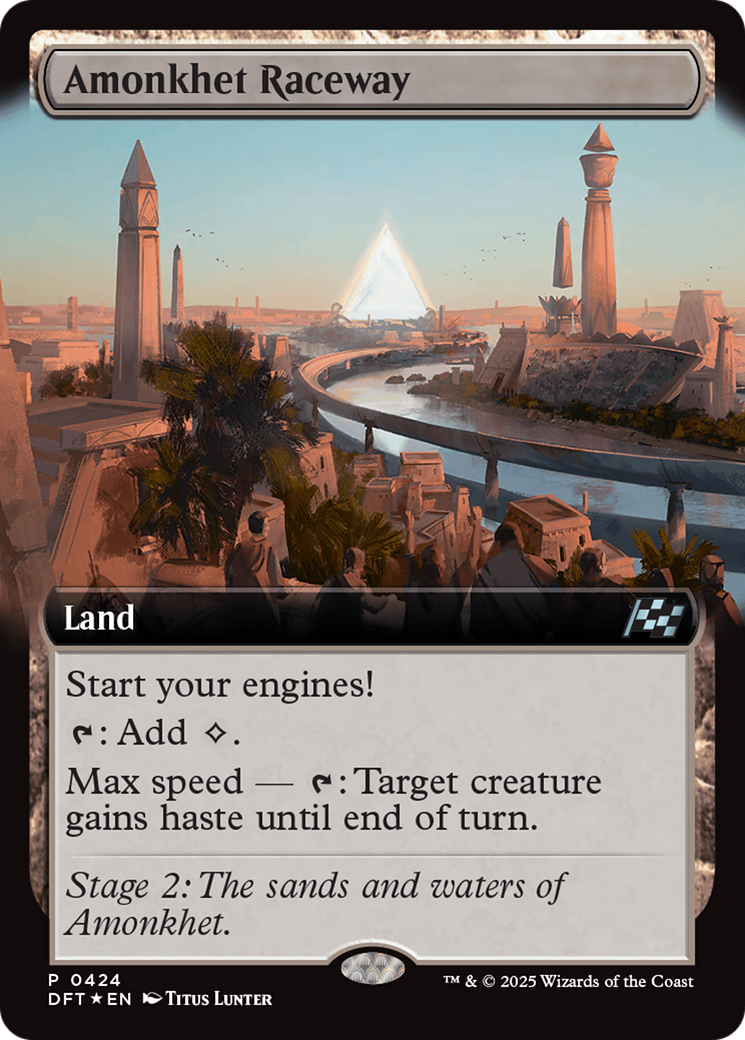 Amonkhet Raceway (Extended Art) [Aetherdrift] | Jomio and Rueliete's Cards and Comics