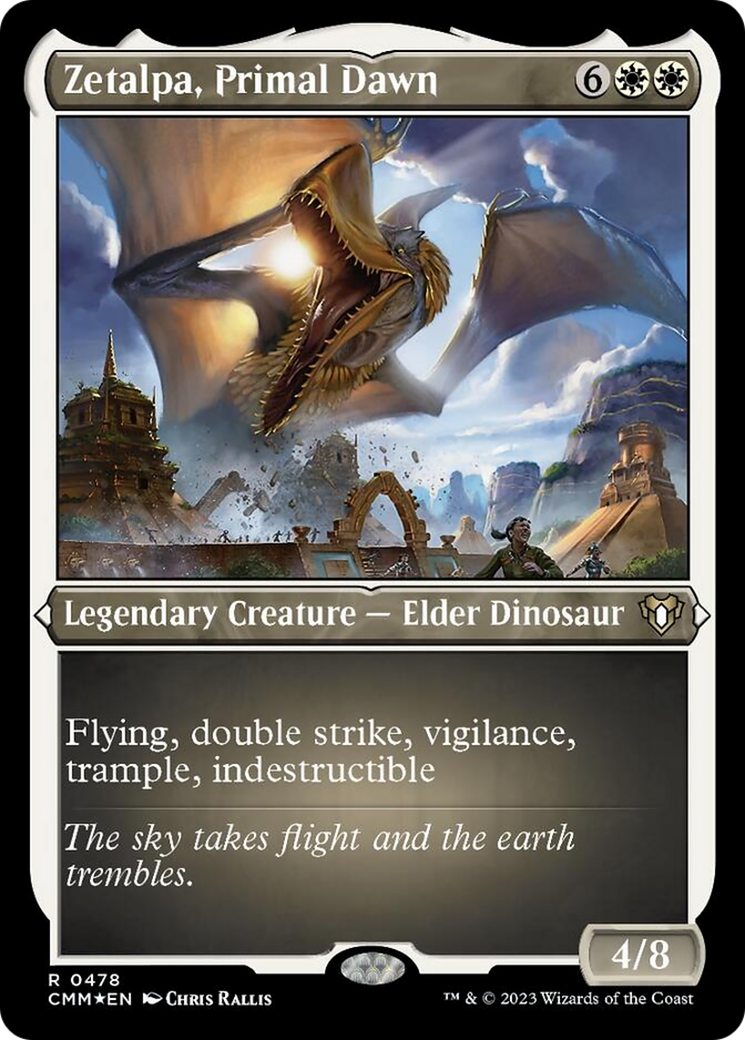 Zetalpa, Primal Dawn (Foil Etched) [Commander Masters] | Jomio and Rueliete's Cards and Comics