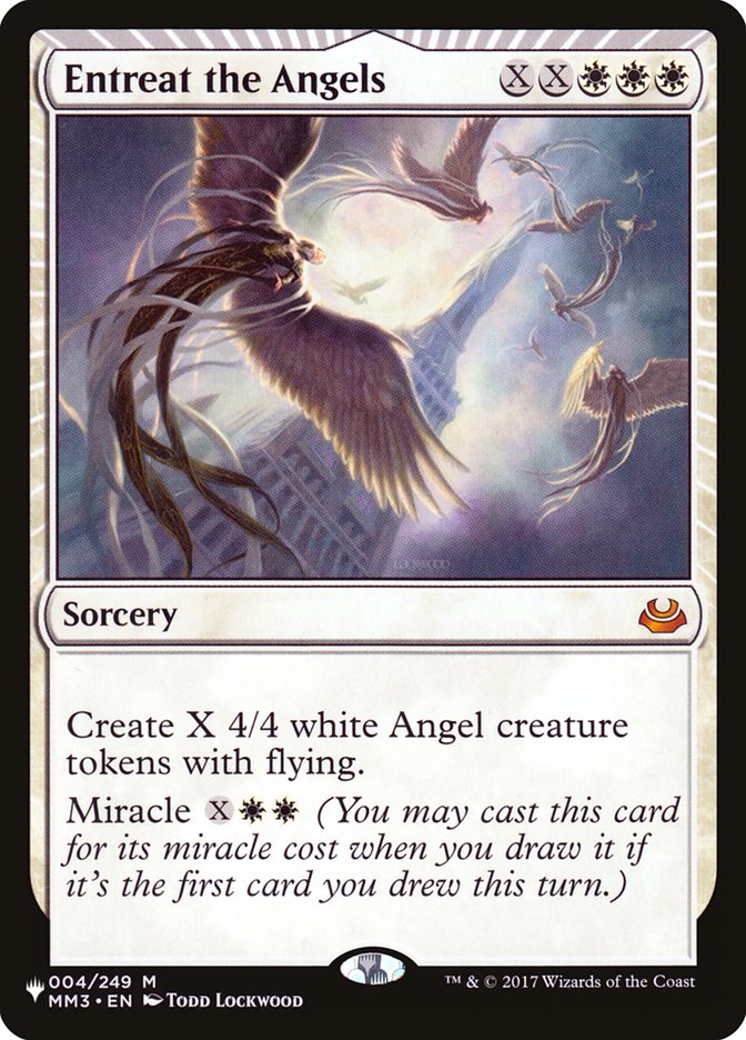 Entreat the Angels [The List] | Jomio and Rueliete's Cards and Comics