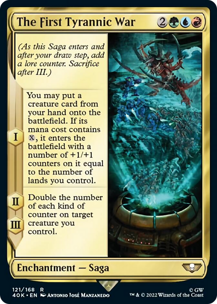 The First Tyrannic War [Warhammer 40,000] | Jomio and Rueliete's Cards and Comics