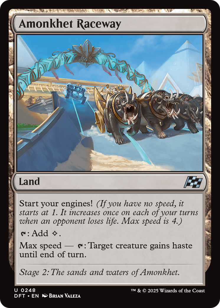Amonkhet Raceway [Aetherdrift] | Jomio and Rueliete's Cards and Comics