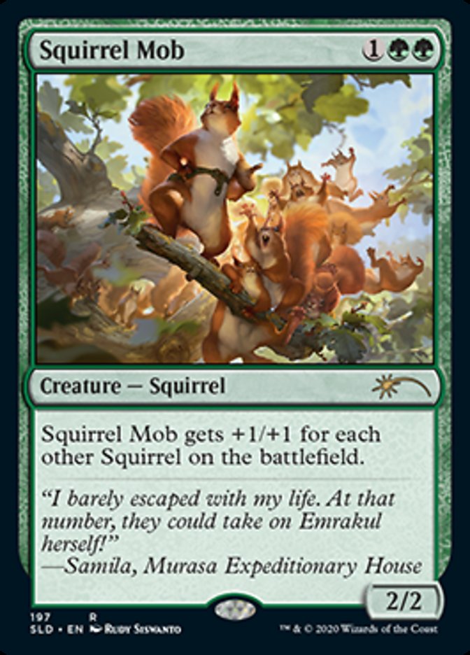 Squirrel Mob [Secret Lair Drop Series] | Jomio and Rueliete's Cards and Comics