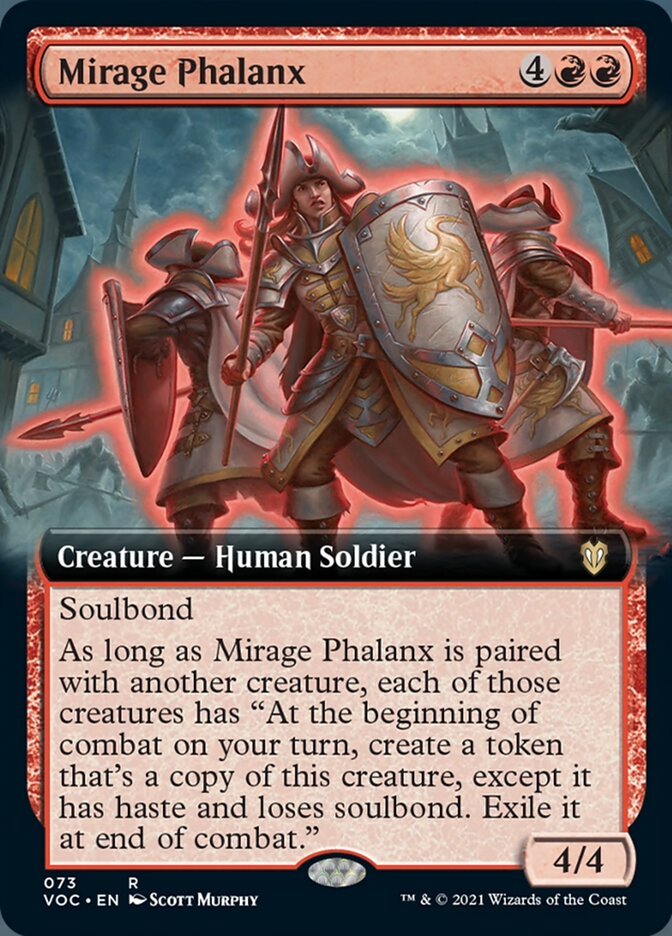 Mirage Phalanx (Extended Art) [Innistrad: Crimson Vow Commander] | Jomio and Rueliete's Cards and Comics