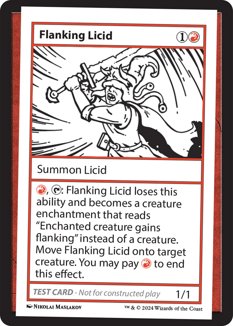 Flanking Licid [Mystery Booster 2 Playtest Cards] | Jomio and Rueliete's Cards and Comics