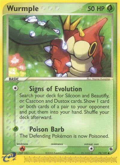 Wurmple (78/109) [EX: Ruby & Sapphire] | Jomio and Rueliete's Cards and Comics
